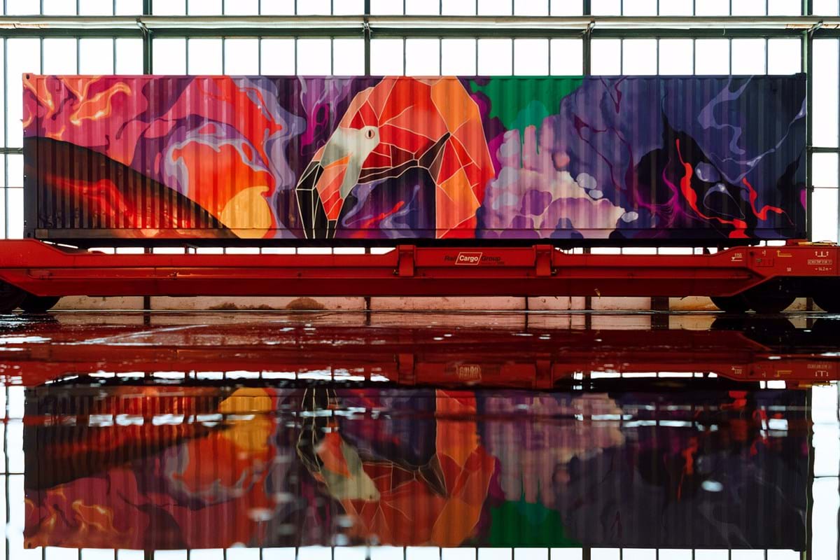 Noah‘s Train - The longest mobile artwork for climate protection