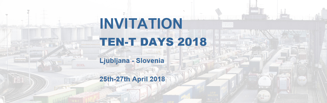 INVITATION LETTER for the TEN-T DAYS 2018