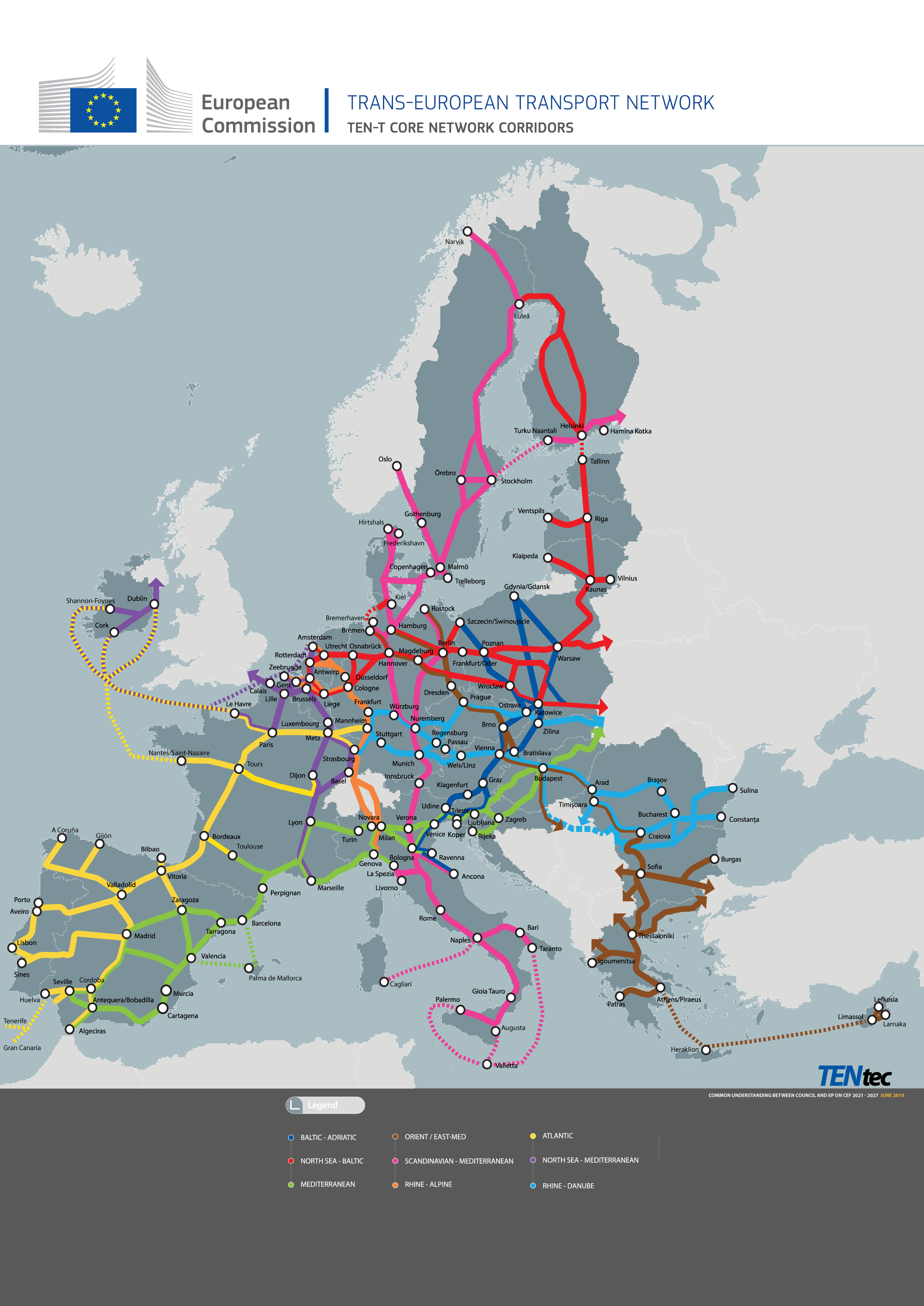Rail Freight Corridor Atlantic Joins the First European Transport Corridor Atlantic Forum